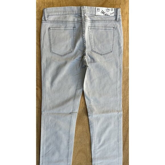 Blank Women's Silver Cotton Regular Straight Leg Jeans Size 29 - Picture 11 of 16